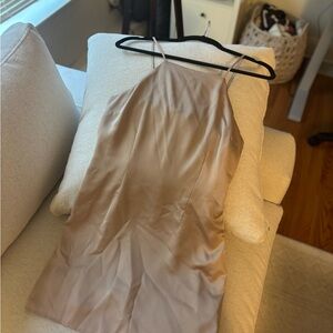 Abercrombie & Fitch Tan Slip Dress